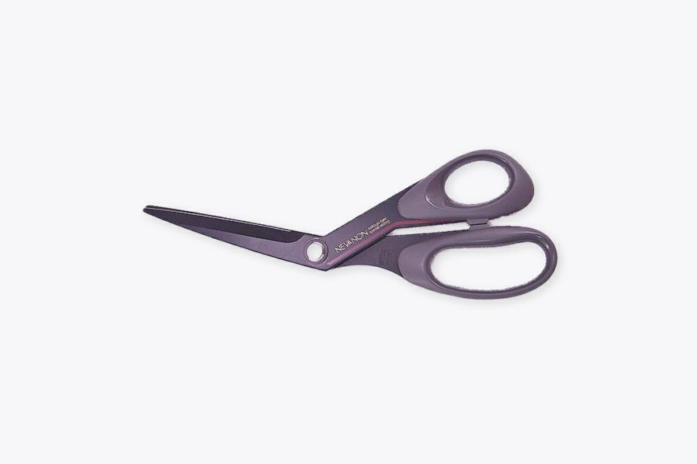 Nevanon Non Stick Scissors Slanted Fabric Shears / Craft Scissors