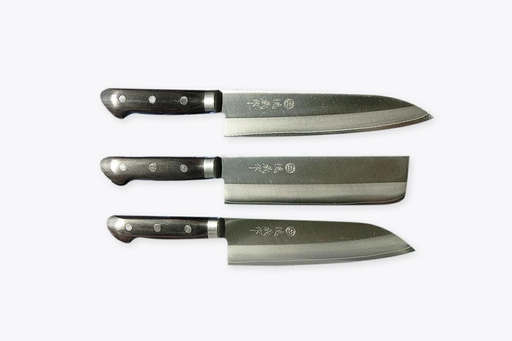 Tokuzo Knife Set Of 3: All Purpose, Vegetable & Chef’s Knife Cutlery & Kitchen