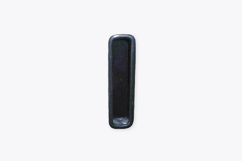 Ts-7 Rectangular Recessed Pulls (Black) Hardware & Tansu